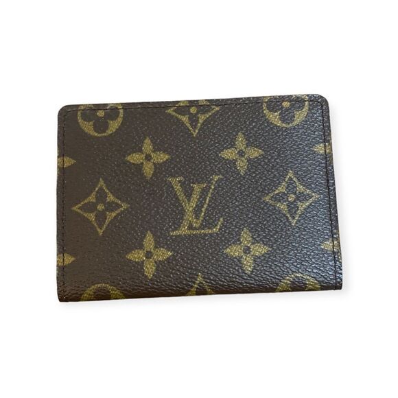 Vintage Louis Vuitton Pocket Organizer Monogram Card Case Authentic - Picture 1 of 8
